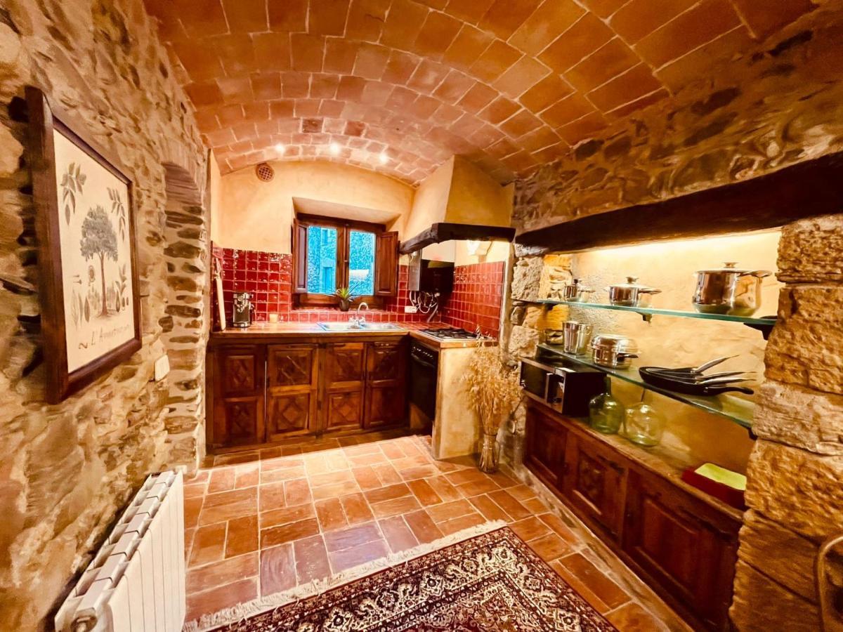 Autentica Casa Del Sxvii En La Costa Brava Cruïlles Esterno foto