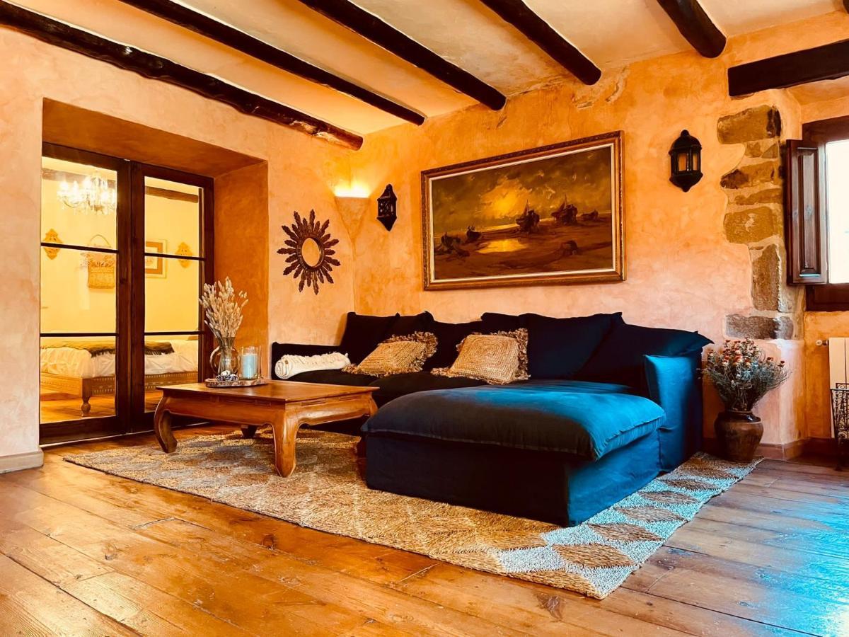 Autentica Casa Del Sxvii En La Costa Brava Cruïlles Esterno foto